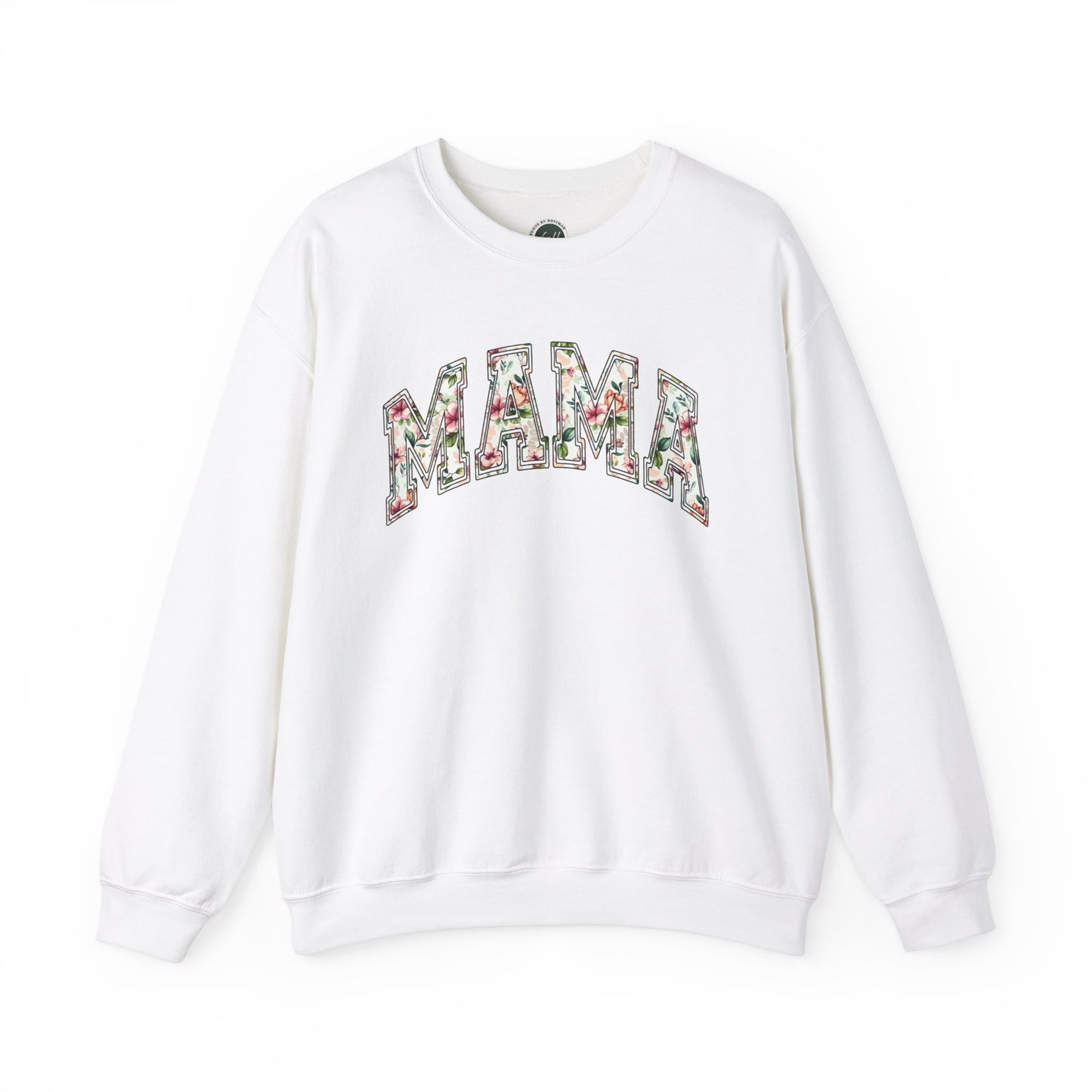 Floral Mama - Heavy Blend™ Crewneck Sweatshirt