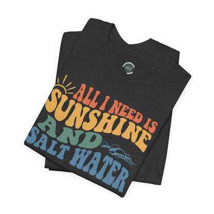 Sunshine & Salt Water - Jersey Short Sleeve Tee