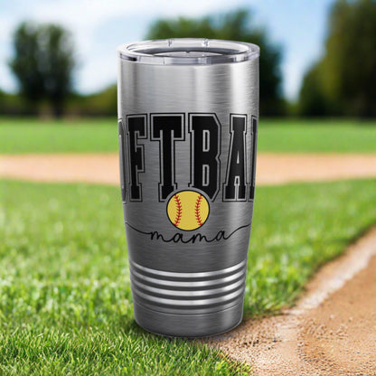 Softball Mama - Ringneck Tumbler, 20oz