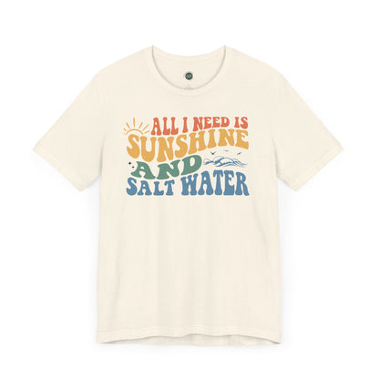 Sunshine & Salt Water - Jersey Short Sleeve Tee