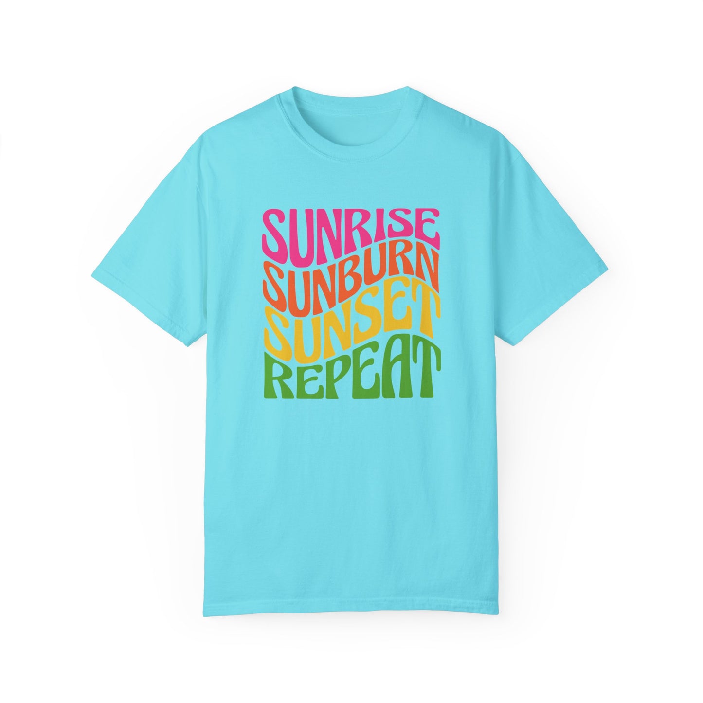 Sunrise, Sunburn, Sunset, Repeat - Graphic Tee