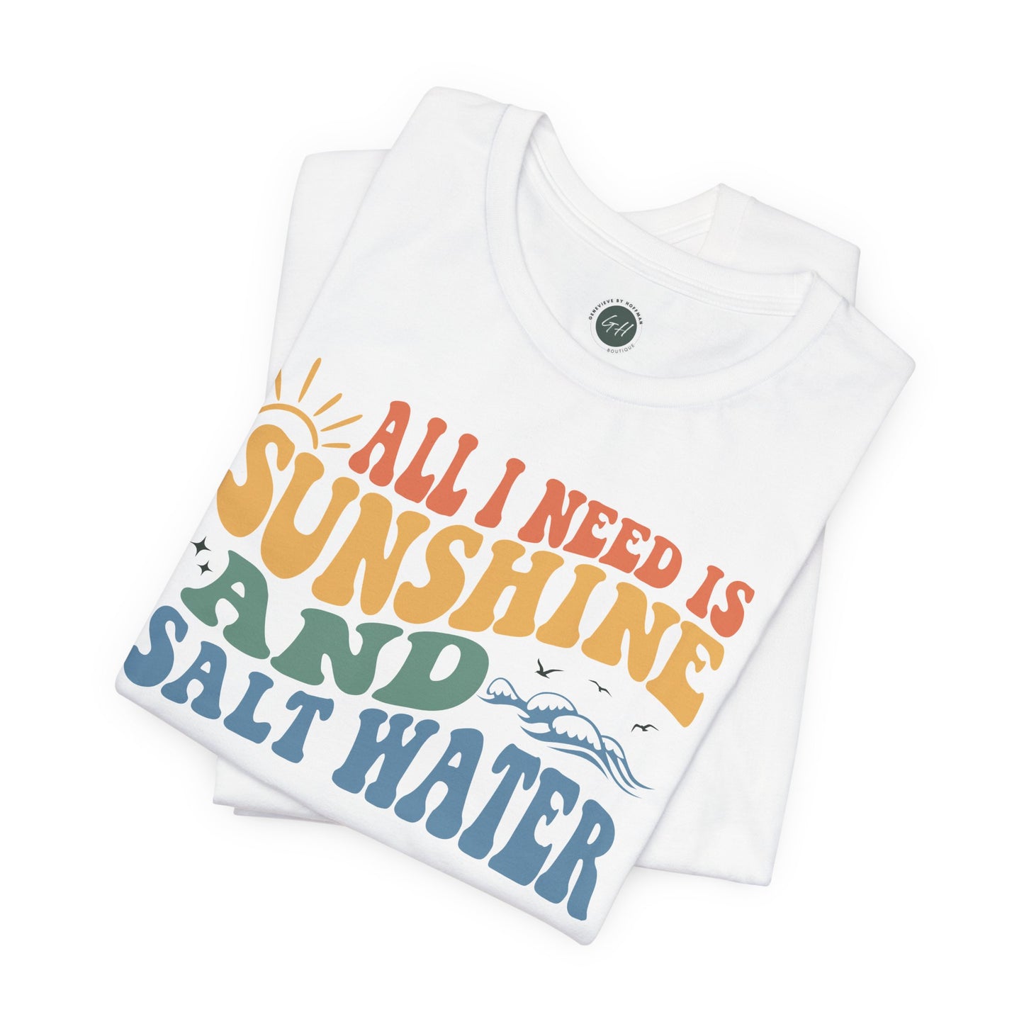 Sunshine & Salt Water - Jersey Short Sleeve Tee