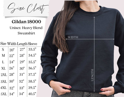 Thankful Heart -  Heavy Blend™ Crewneck Sweatshirt