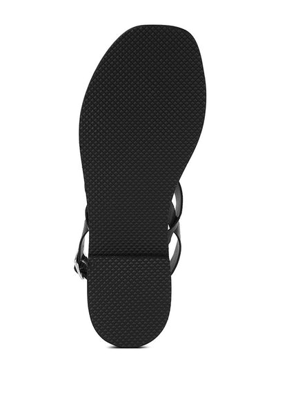SLOANA Strappy Flat Sandals