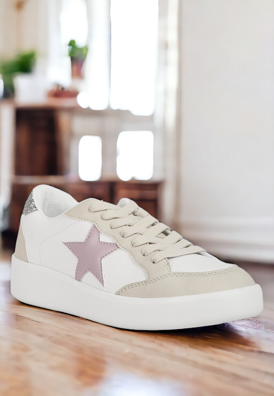 Perry Glitter Detail Star Sneakers