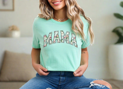 Floral Mama - Jersey Short Sleeve Tee