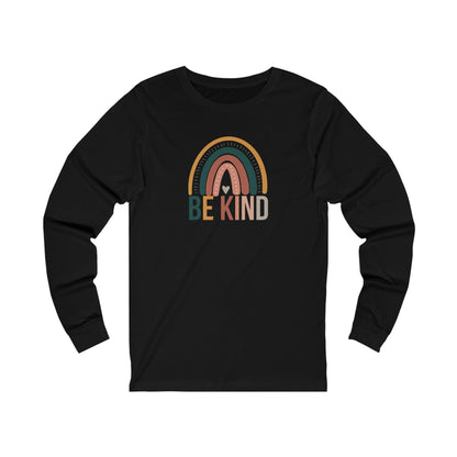 Be Kind - Jersey Long Sleeve Tee XS / Black