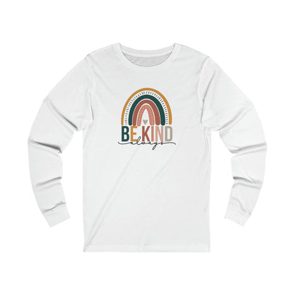 Be Kind - Jersey Long Sleeve Tee S / White