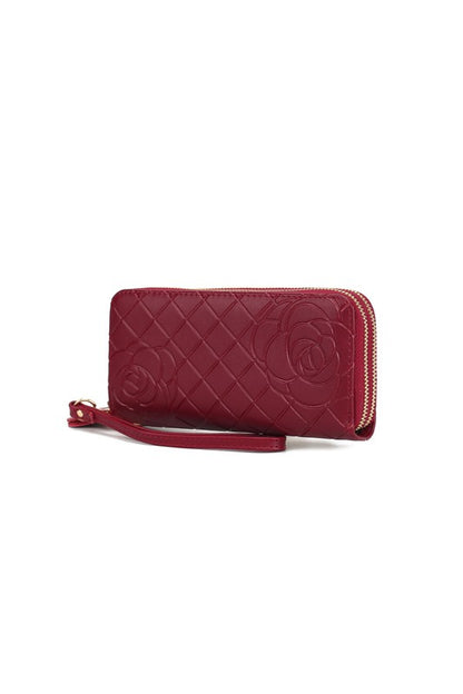 MKF Honey Genuine Leather Embossed Wallet by Mia K