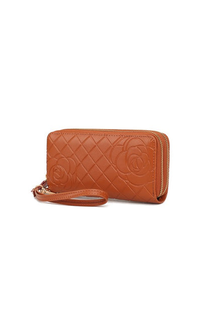 MKF Honey Genuine Leather Embossed Wallet by Mia K