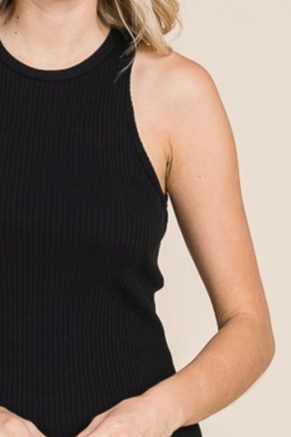 Culture Code Full Size Ribbed Round Neck Tank