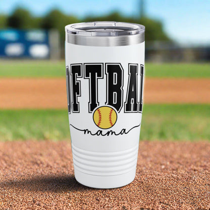 Softball Mama - Ringneck Tumbler, 20oz