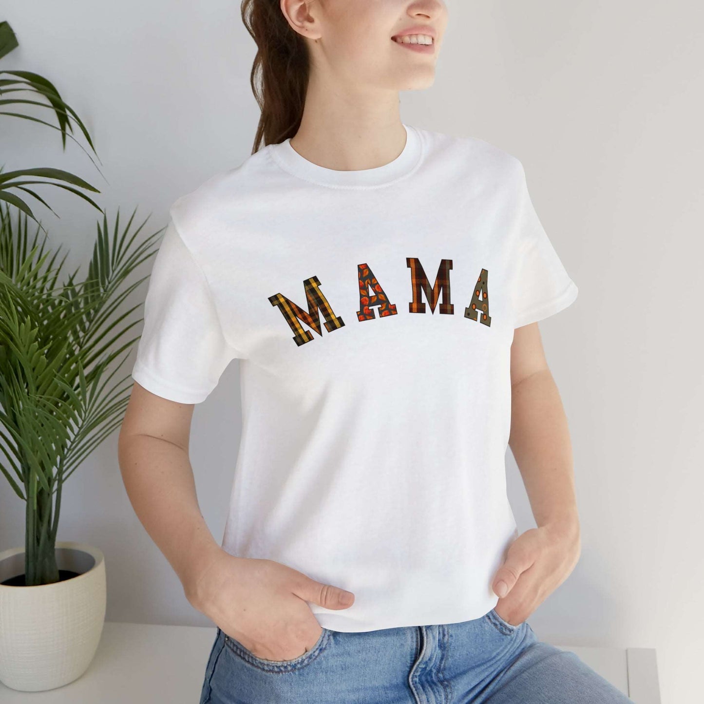 Mama - Jersey Short Sleeve Tee White / XS