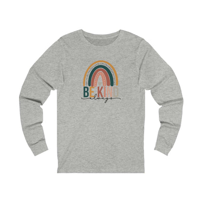 Be Kind - Jersey Long Sleeve Tee XS / Athletic Heather