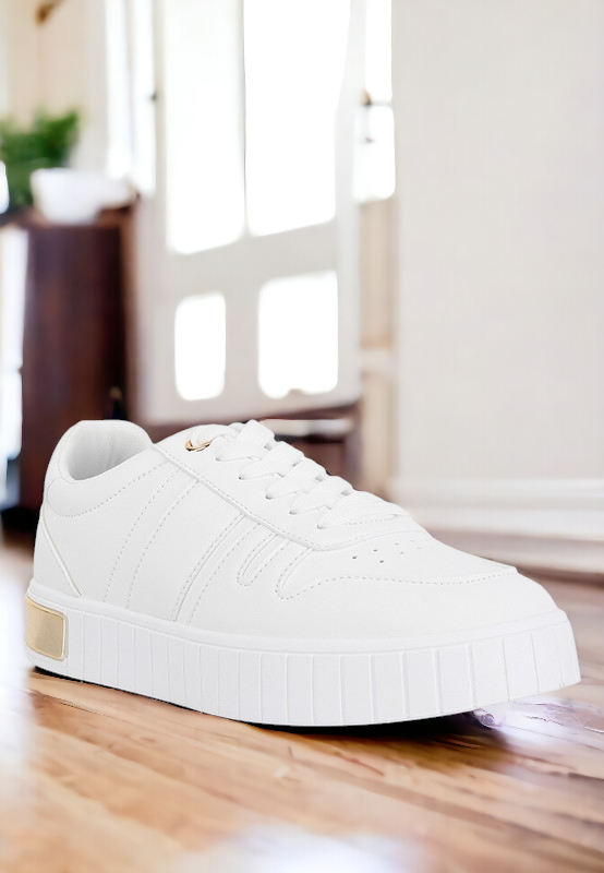 Welsh Panelling Detail Sneakers