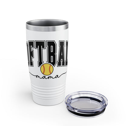 Softball Mama - Ringneck Tumbler, 20oz