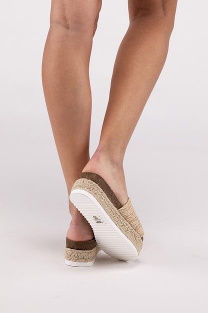 Process-S Espadrille Slide Sandals