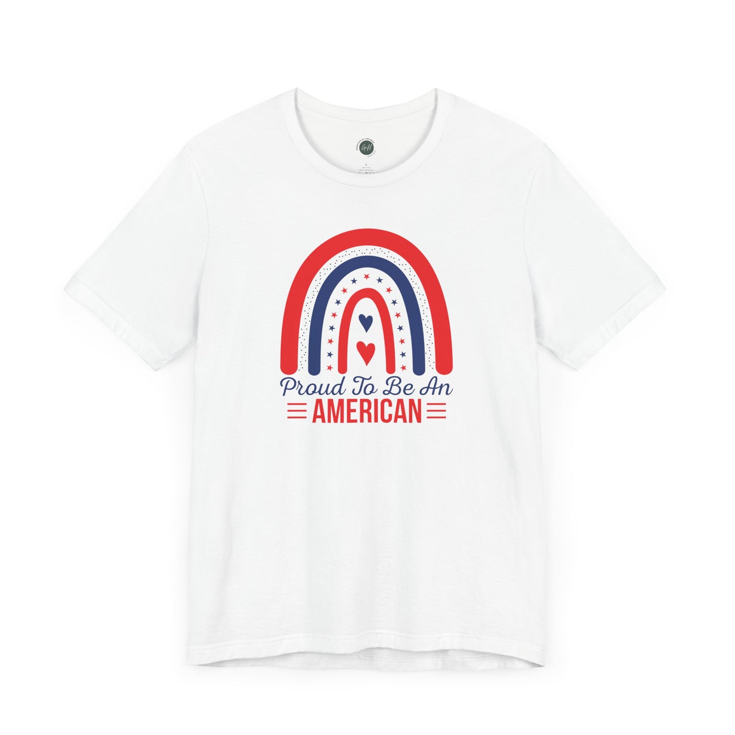 Proud To Be An American - Jersey Short Sleeve Tee