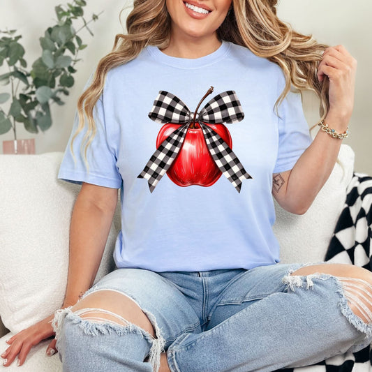 PREORDER: Apple Bow Graphic Tee