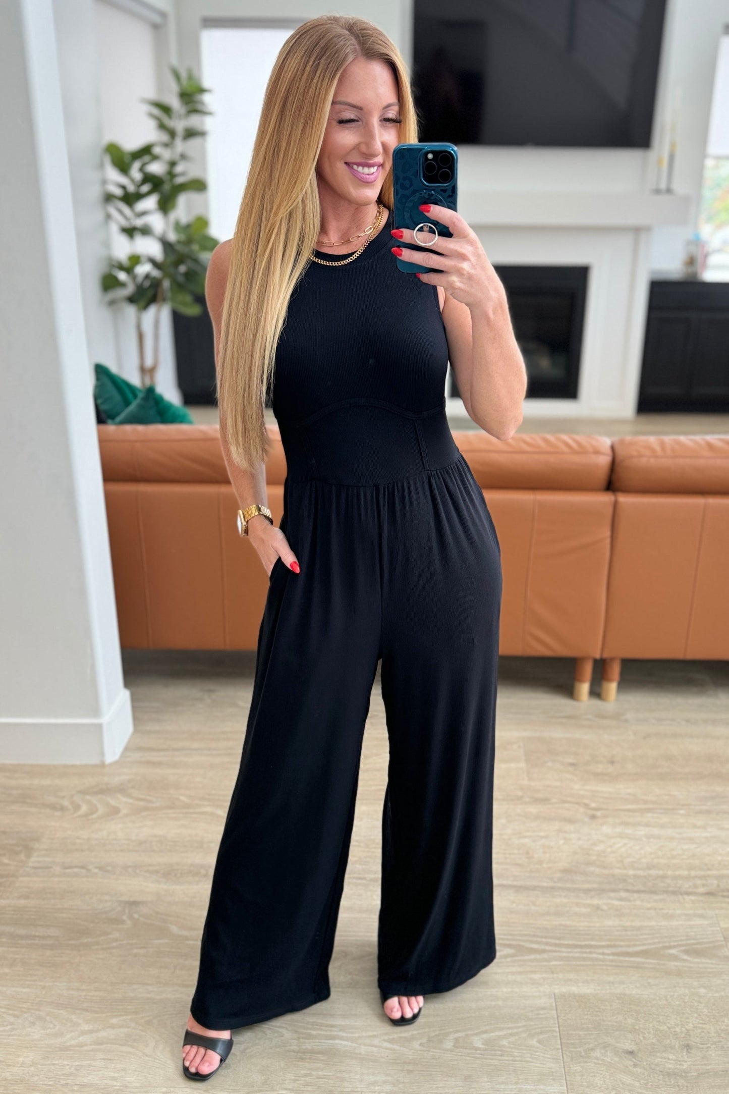 PREORDER: Hilary Wide Leg Jumpsuit in Three Colors