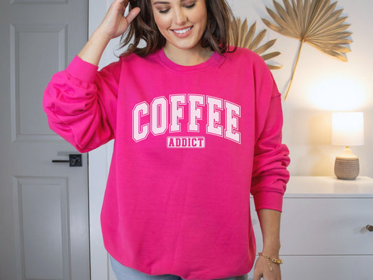 Coffee Addict - Heavy Blend™ Crewneck Sweatshirt