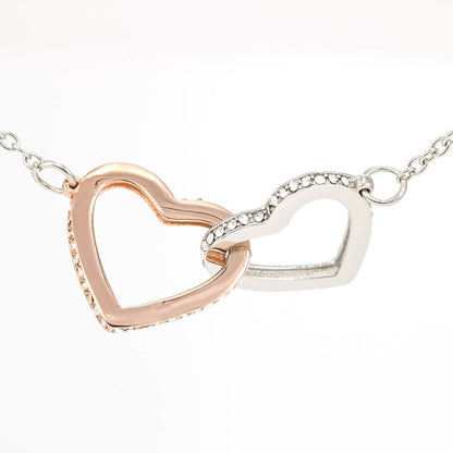 Interlocking Hearts Necklace For Her