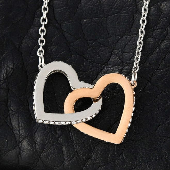 Interlocking Hearts Necklace For Her