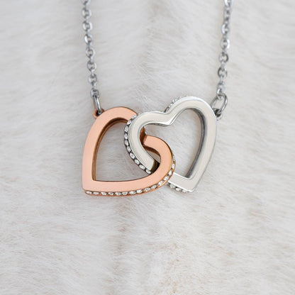 Interlocking Hearts Necklace For Her