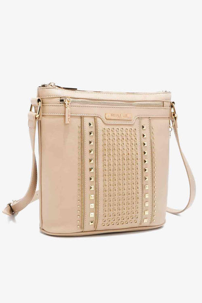 Nicole Lee USA Love Handbag Beige / One Size