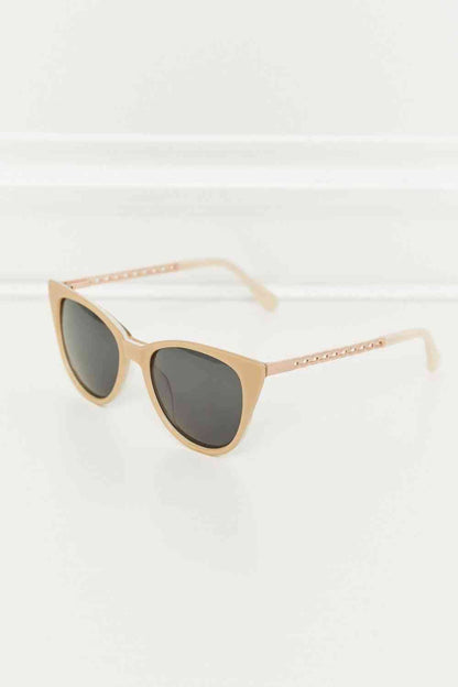 Cat-Eye Acetate Frame Sunglasses Mocha / One Size