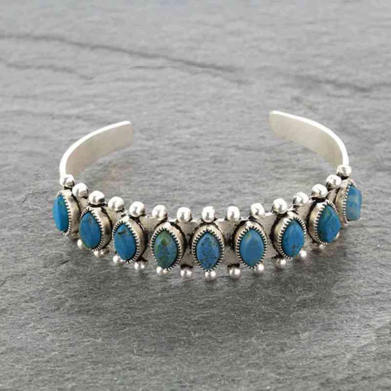 Turquoise Open Bracelet Sky Blue / One Size