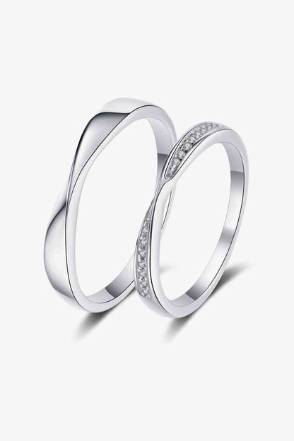 Minimalist 925 Sterling Silver Ring - Men or Women Men / 7