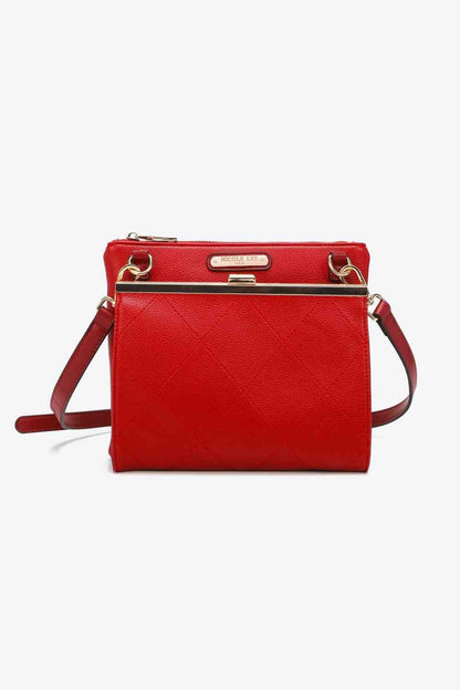 Nicole Lee USA All Day, Everyday Handbag Red / One Size