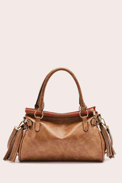 My Favorite Vegan Leather Handbag Taupe / One Size