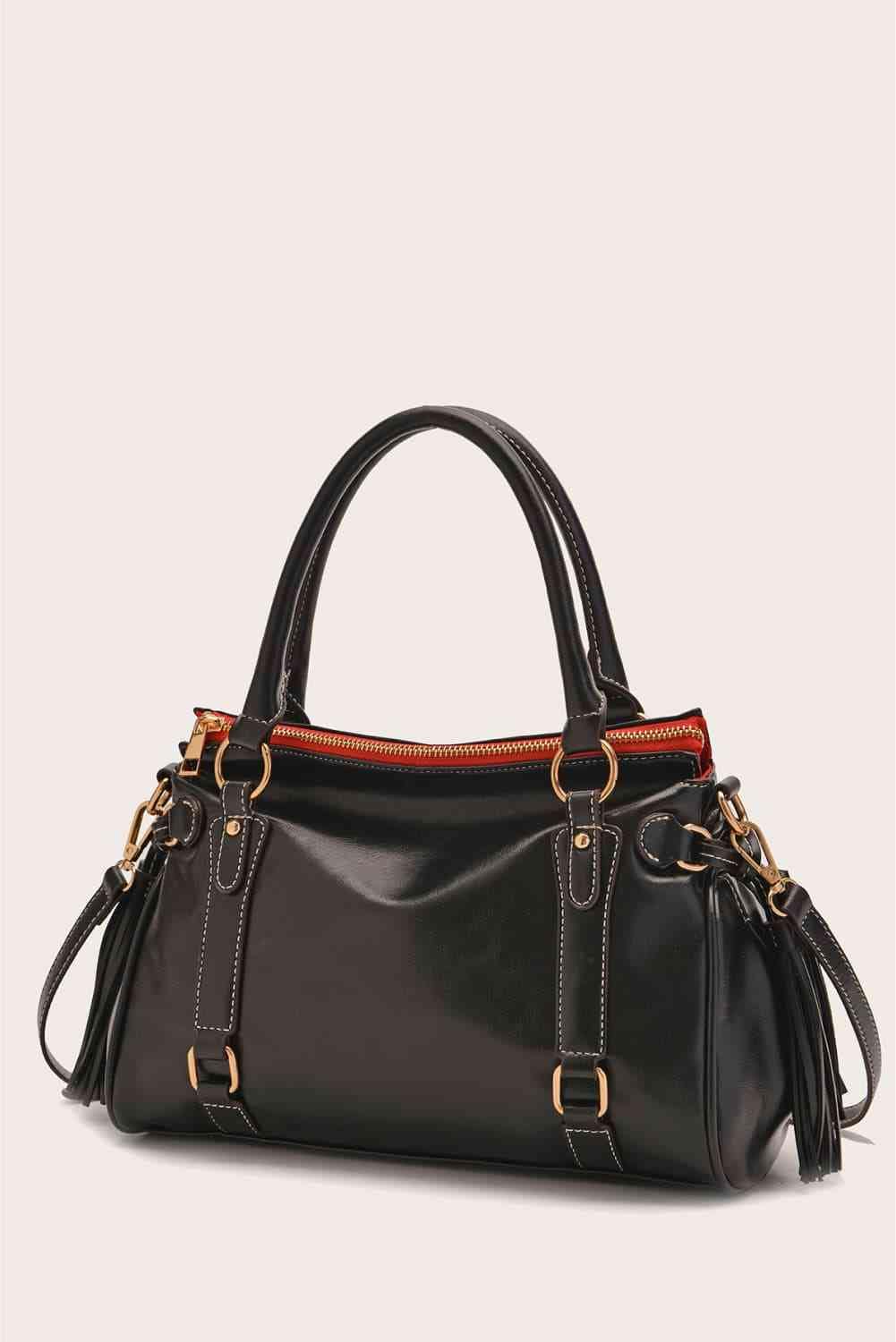 My Favorite Vegan Leather Handbag Black / One Size