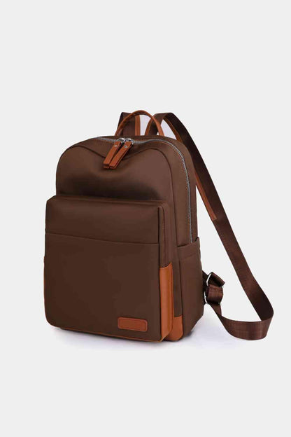 Medium Nylon Backpack Chestnut / One Size