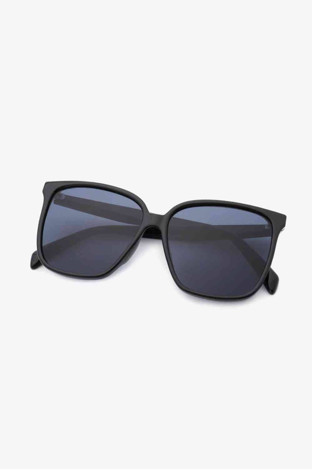 Polycarbonate Frame Wayfarer Sunglasses Dusty  Blue / One Size