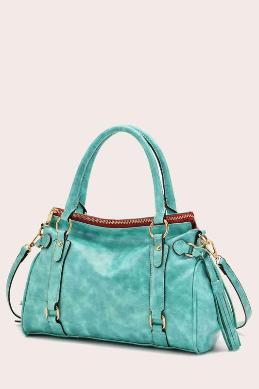 My Favorite Vegan Leather Handbag Tiffany Blue / One Size