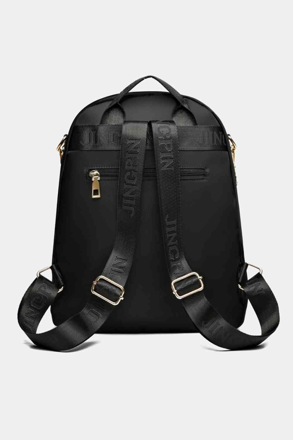Smooth Medium Polyester Backpack Black / One Size