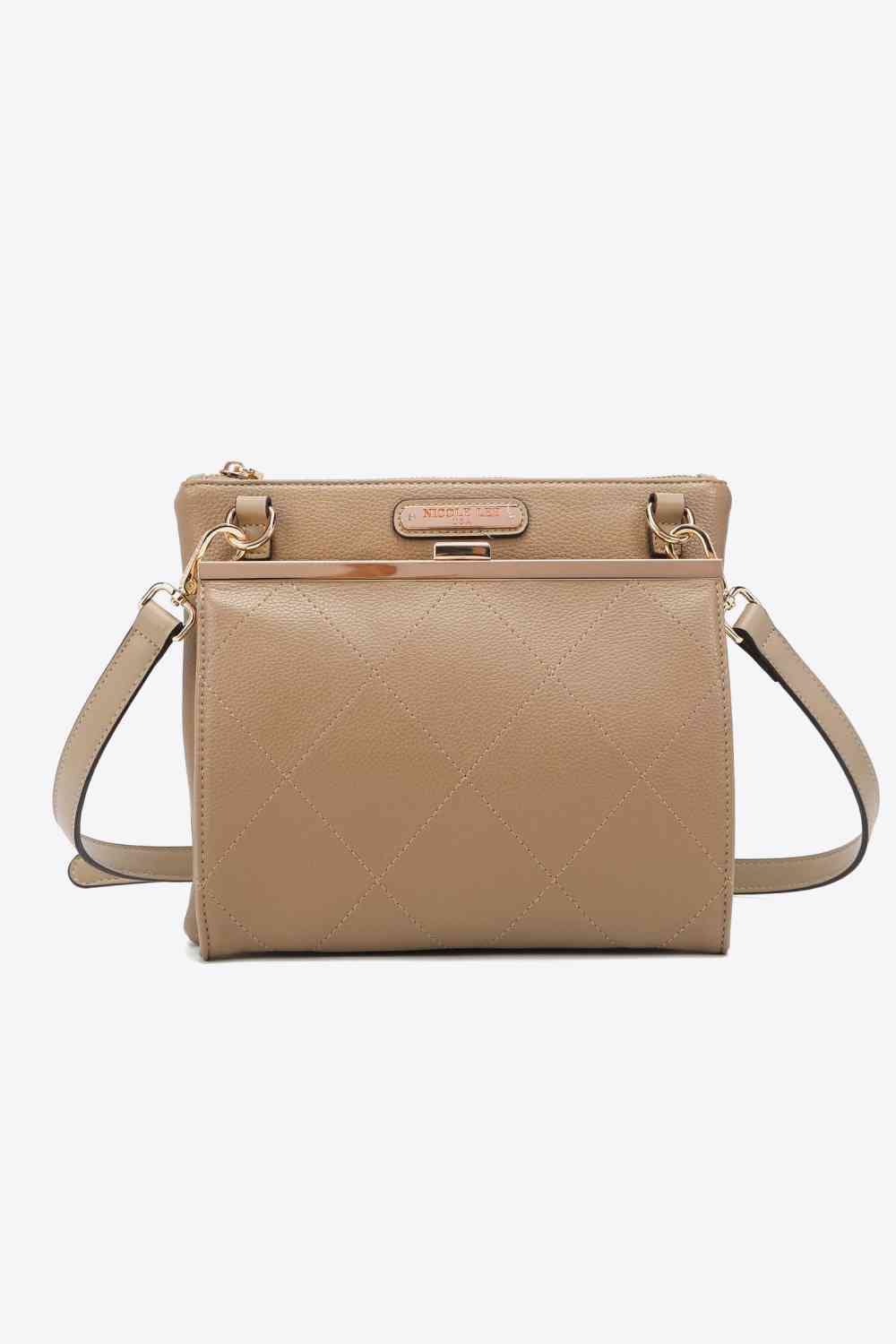 Nicole Lee USA All Day, Everyday Handbag Taupe / One Size